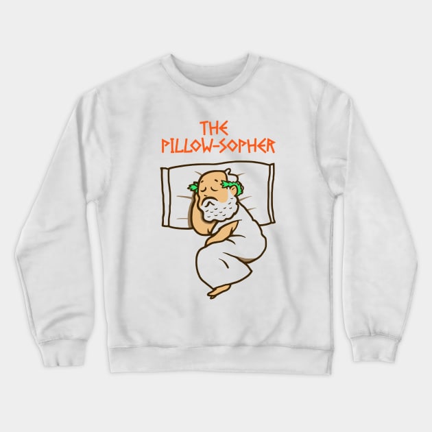 The Pillow-sopher Crewneck Sweatshirt by sirmanish